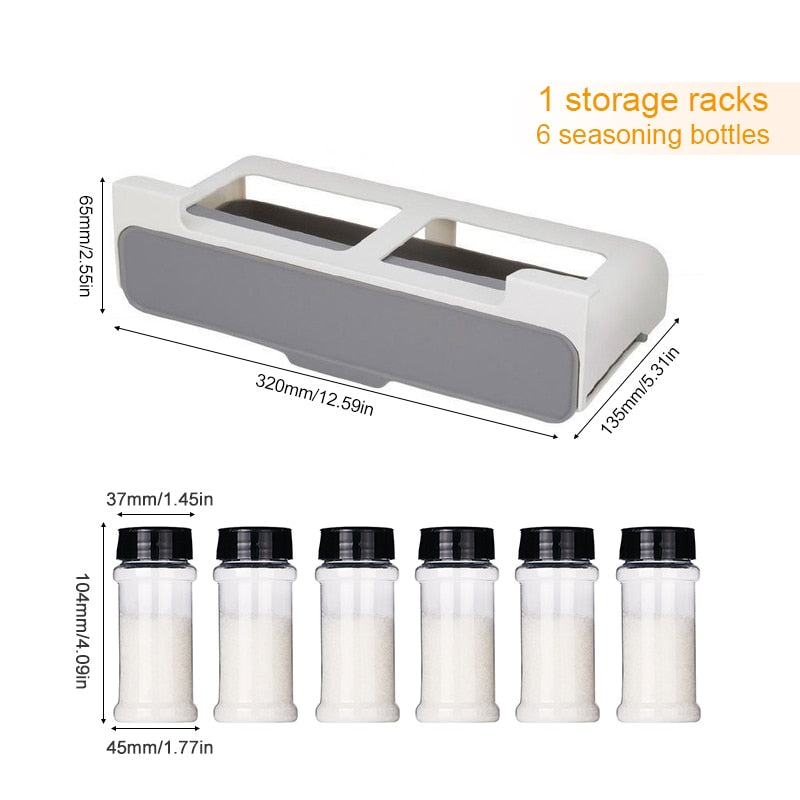 Hidden Spice Rack