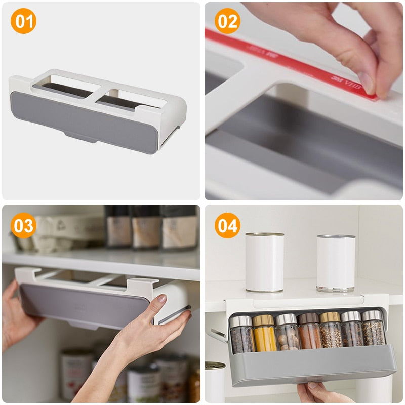 Hidden Spice Rack