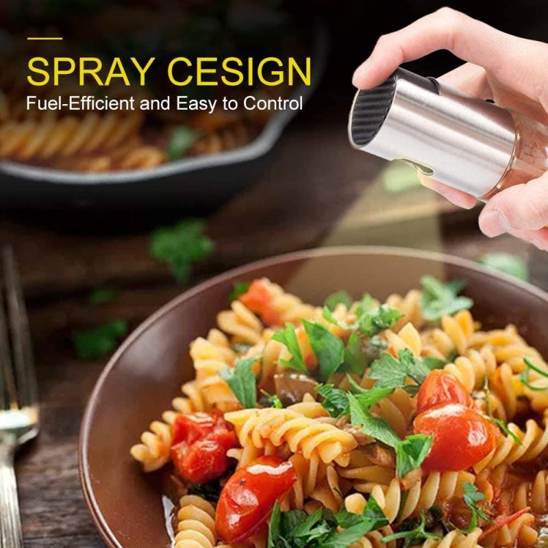 Stainless steel oil spray